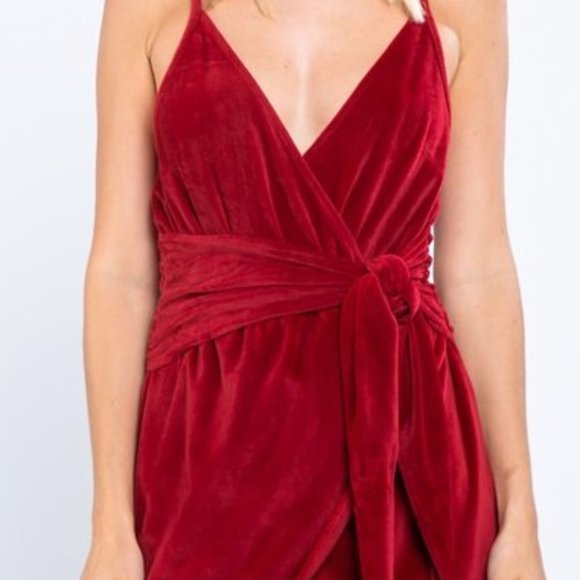 Velvet Romper - Picture 6 of 6